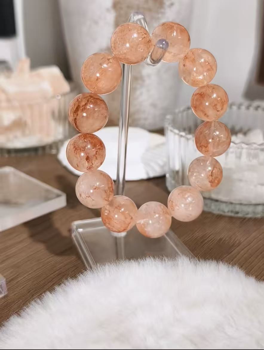 ❤️ Vòng Tay Thạch Anh Keo Đỏ Tự Nhiên 8mm 3